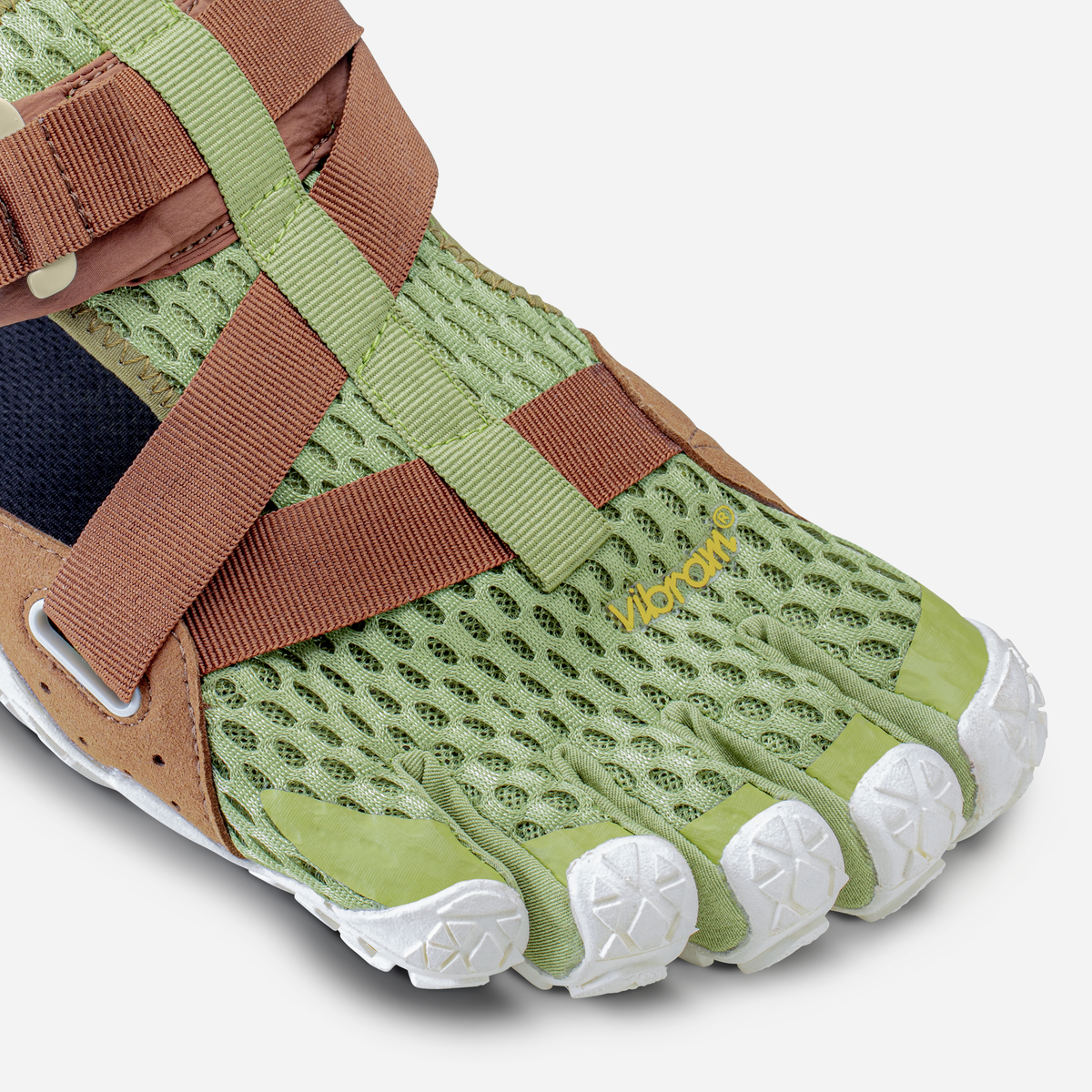 Breezandal Men's Olive Green / Brown / Ivory 4 Breezandal Men's Olive Green / Brown / Ivory