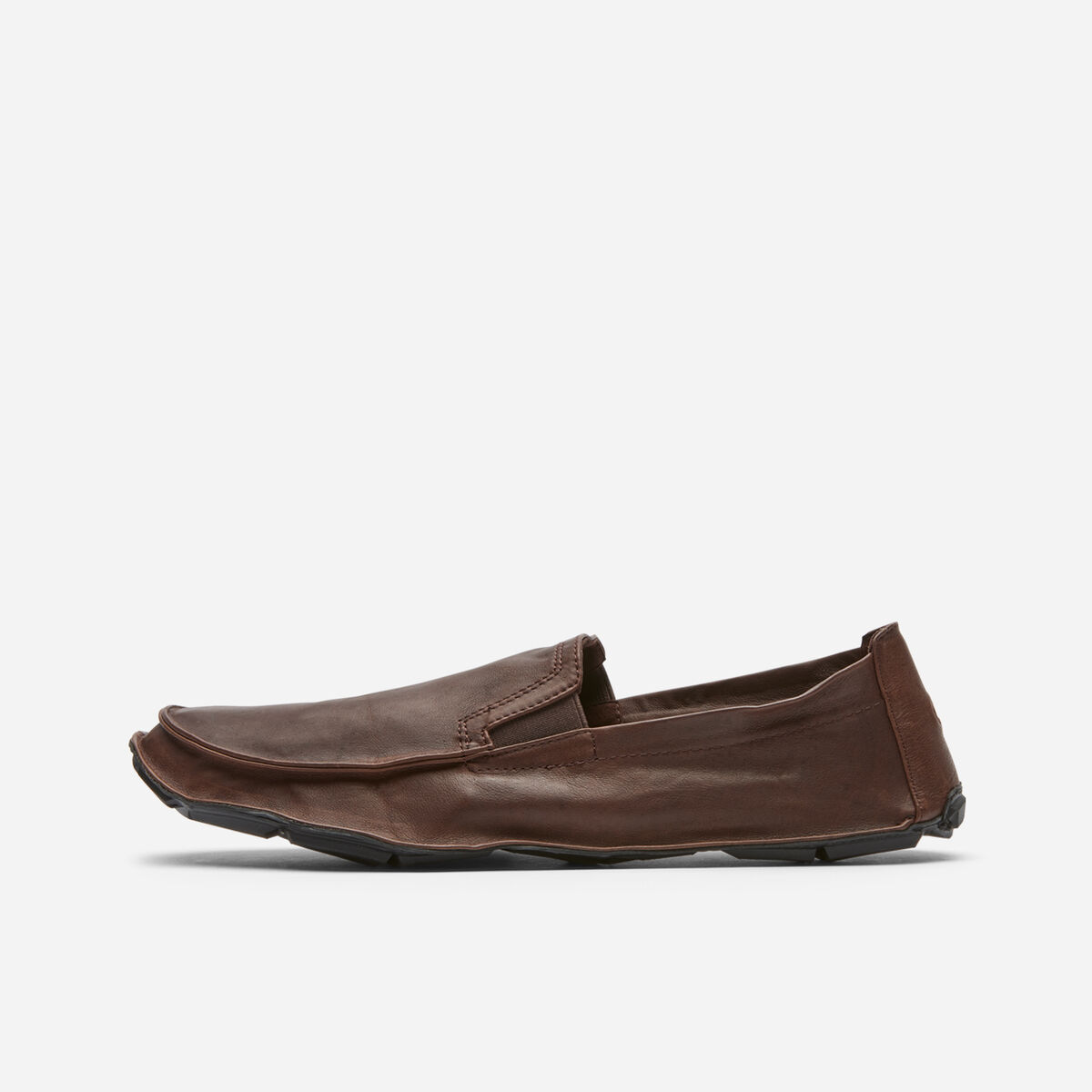 One Quarter Leather Men Brown / Black
