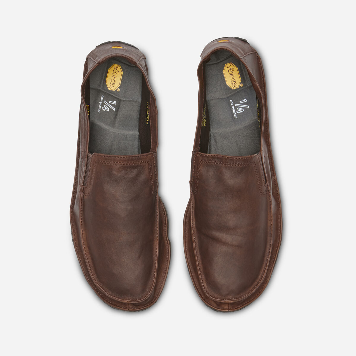 One Quarter Leather Men Brown / Black 5 One Quarter Leather Men Brown / Black