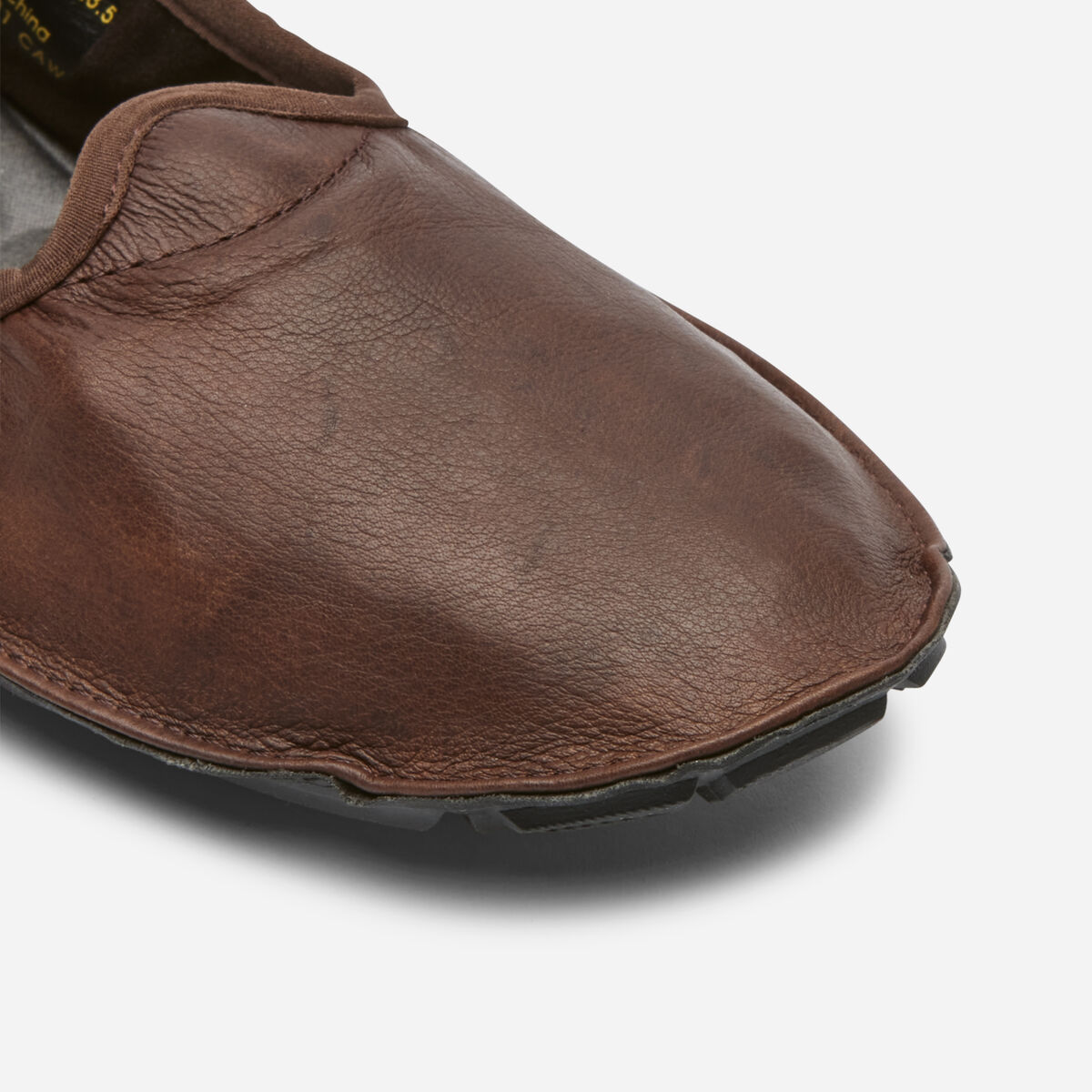One Quarter Leather Women Brown / Black