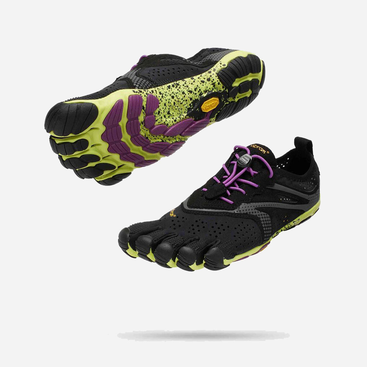 V-Run Women's Black / Yellow / Purple